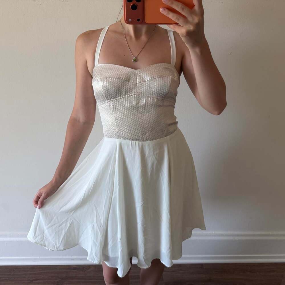 Express Women's White Dress
